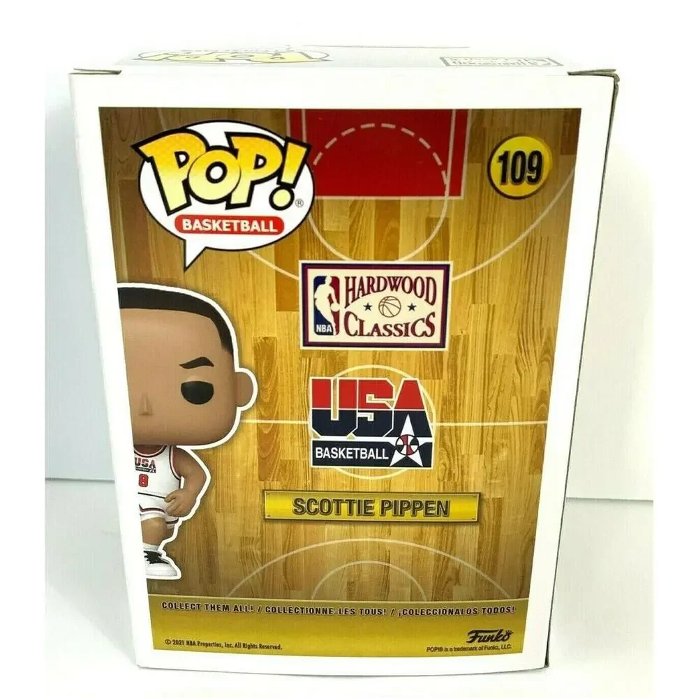 Funko Pop USA Basketball 109 Scottie Pippen Vinyl Figure Target Exclusive New
